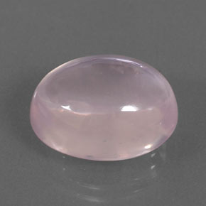 Cuarzo rosa rosa natural de 16,43 ct, corte óvalo, transparente