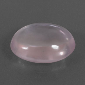 Cuarzo rosa rosa natural de 9,87 ct, corte óvalo, transparente
