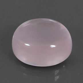 Cuarzo rosa rosa natural de 10,27 ct, corte óvalo, transparente