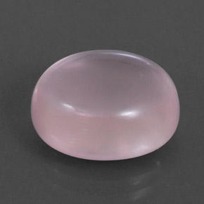 Cuarzo rosa rosa natural de 9,67 ct, corte óvalo, transparente