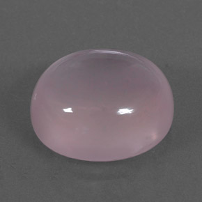 Cuarzo rosa rosa natural de 9,83 ct, corte óvalo, transparente