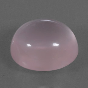 Cuarzo rosa rosa natural de 10,24 ct, corte óvalo, transparente