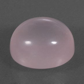 Cuarzo rosa rosa natural de 11,30 ct, corte óvalo, transparente