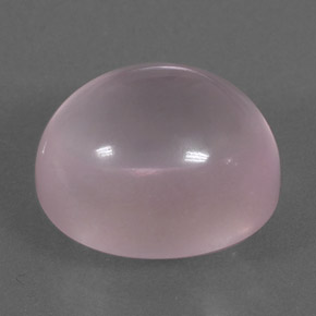 Cuarzo rosa rosa natural de 11,20 ct, corte óvalo, transparente