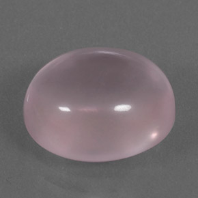 Cuarzo rosa rosa natural de 9,42 ct, corte óvalo, transparente