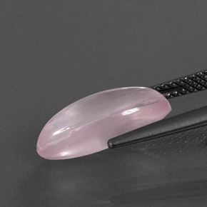 Cuarzo rosa rosa natural de 3,12 ct, marquesa, transparente