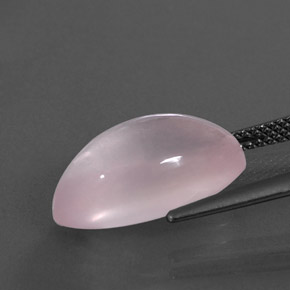 Cuarzo rosa rosa natural de 6,97 ct, marquesa, transparente