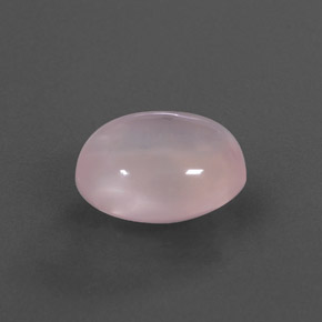 Cuarzo rosa rosa natural de 5,53 ct, corte óvalo, transparente