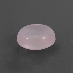 Cuarzo rosa rosa natural de 5,78 ct, corte óvalo, transparente