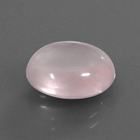 Cuarzo rosa rosa natural de 5,02 ct, corte óvalo, transparente