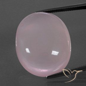 47.87ct Natural Rosado coral Cuarzo rosa, Ovalada, Transparente