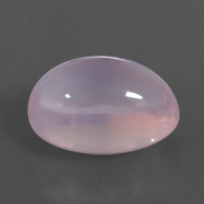 Cuarzo rosa rosa natural de 20,97 ct, corte óvalo, transparente