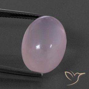 16.48ct Natural Rosado claro Cuarzo rosa, Ovalada, Transparente