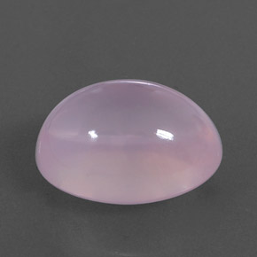 Cuarzo rosa rosa natural de 18,40 ct, corte óvalo, transparente