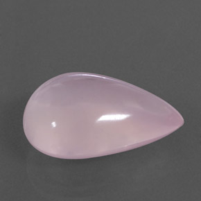 Cuarzo rosa rosa natural de 15,56 ct, transparente, transparente / translúcido
