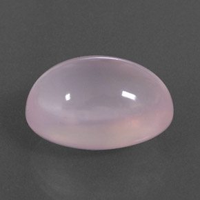 Cuarzo rosa rosa natural de 12,85 ct, transparente, transparente / translúcido