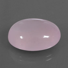 Cuarzo rosa rosa natural de 20,01 ct, transparente, transparente / translúcido