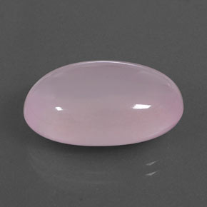 Cuarzo rosa rosa natural de 20,65 ct, transparente, transparente / translúcido