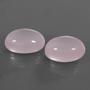 Gemas de cuarzo rosa rosa natural de 34,00 ct, transparente, transparente / translúcido