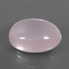 Cuarzo rosa rosa natural de 22,01 ct, transparente, transparente / translúcido