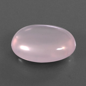 Cuarzo rosa rosa natural de 13,95 ct, transparente, transparente / translúcido