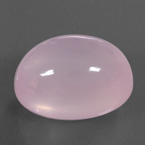 Cuarzo rosa rosa natural de 45,80 ct, transparente, transparente / translúcido