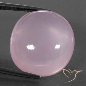 39.41ct Natural Rosado claro Cuarzo rosa, Ovalada, Transparente / Translúcido