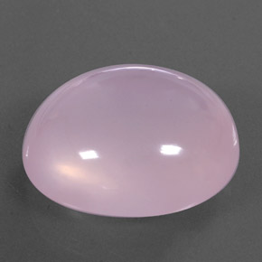 Cuarzo rosa rosa natural de 45,20 ct, transparente, transparente / translúcido