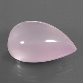 Cuarzo rosa rosa natural de 33,86 ct, transparente, transparente / translúcido