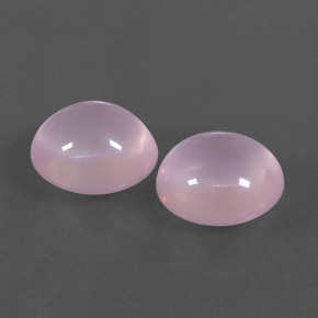 Gemas de cuarzo rosa rosa natural de 21,50 ct, transparente, transparente / translúcido