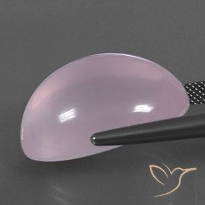 Cuarzo Rosa Rosado claro natural de 34.94 ct, Transparente, Transparente / Translúcido