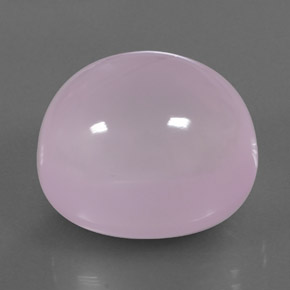 Cuarzo rosa rosa natural de 47,99 ct, transparente, transparente / translúcido