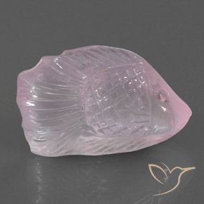 Cuarzo rosa Rosado claro natural de 32.32 ct, Elegante, Transparente / Translúcido