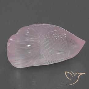 Cuarzo rosa Rosado claro natural de 65.48 ct, Elegante, Transparente / Translúcido