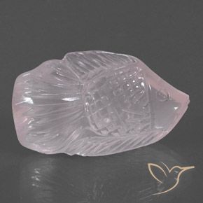 Cuarzo rosa Rosado muy claro natural de 29.36 ct, Elegante, Transparente / Translúcido