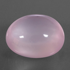 Cuarzo rosa rosa natural de 26,20 ct, transparente, transparente / translúcido