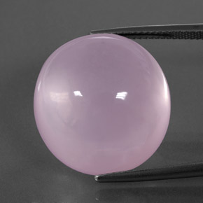 Cuarzo rosa rosa natural de 36,03 ct, transparente, transparente / translúcido