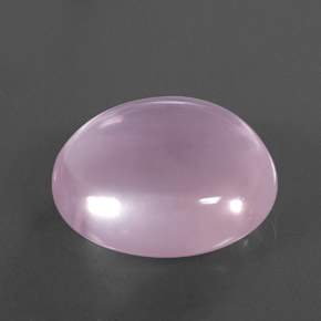 Cuarzo rosa rosa natural de 23,73 ct, transparente, transparente / translúcido