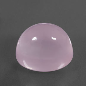 Cuarzo Rosa Rosado Bubblegum natural de 28.81 ct, Transparente, Transparente / Translúcido