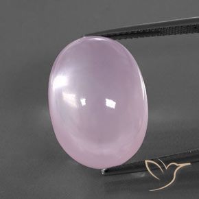 22.58ct Natural Rosado claro Cuarzo rosa, Ovalada, Transparente / Translúcido