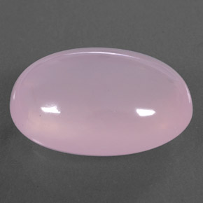 Cuarzo rosa rosa natural de 20,46 ct, transparente, transparente / translúcido