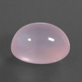 Cuarzo rosa rosa natural de 14,61 ct, transparente, transparente / translúcido