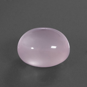 Cuarzo rosa rosa natural de 14,24 ct, transparente, transparente / translúcido
