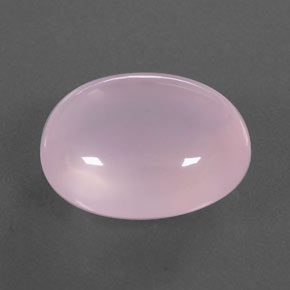 Cuarzo rosa rosa natural de 13,04 ct, transparente, transparente / translúcido