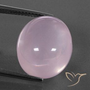 16.04ct Natural Rosado claro Cuarzo rosa, Ovalada, Transparente / Translúcido