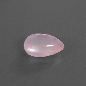 Cuarzo rosa rosa natural de 4,46 ct, transparente, transparente / translúcido