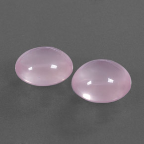 Gemas de cuarzo rosa rosa natural de  ct, transparente, transparente / translúcido