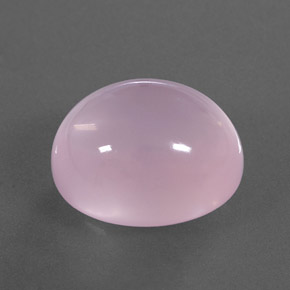 Cuarzo rosa rosa natural de 18,91 ct, transparente, transparente / translúcido
