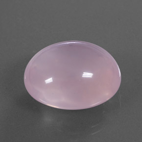 Cuarzo rosa rosa natural de 22,77 ct, transparente, transparente / translúcido