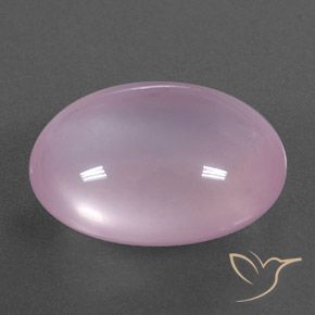 Cuarzo rosa rosa natural de 14,26 ct, transparente, transparente / translúcido
